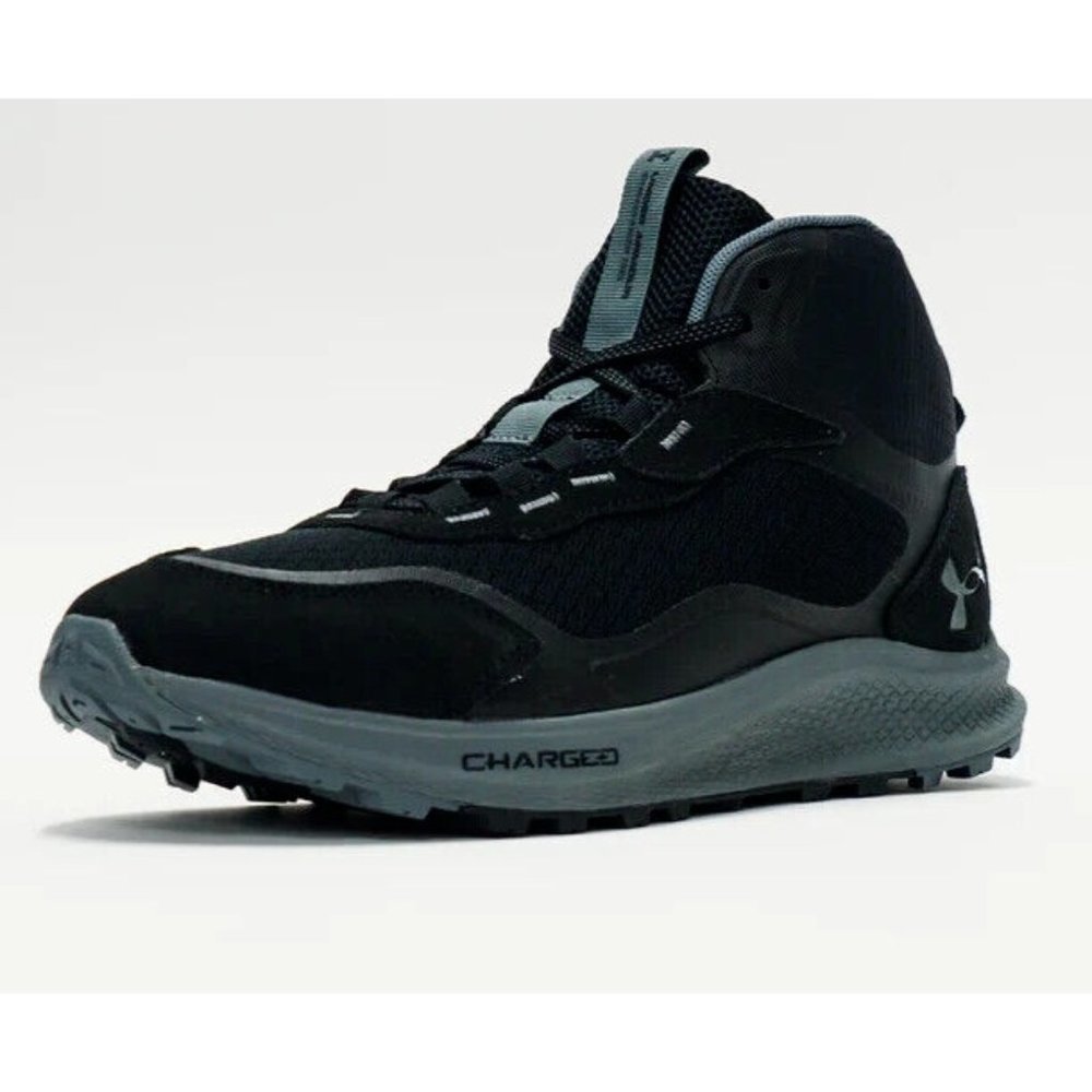 Under Armour Men UA Charged Bandit Trek2HikingShoeSneakersBlack/Grey Size10.5New